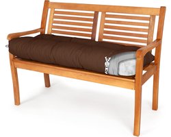 Waterafstotend Zitkussen Bank Kussen | Afneembare & Vlekbestendige Hoes | 150x40x10 cm Bruin