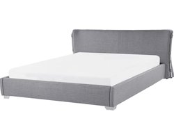 Waterbed Stof PARIS 160 x 200 cm Grijs