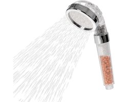 Waterbesparende Douchekop met 3 Straalsoorten en Minerale Filter
