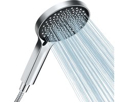 Waterbesparende Douchekop met 3 Stralen en Grote Regendouche