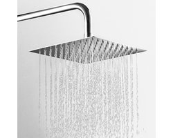 Waterbesparende Regendouchekop Vierkant 30 CM Douche Systeem Douchekop - Hoge Waterdruk - Betere Huid Hoofddouche - Moderne Regendouche - Waterbesparende Douchekop - Roestvrij Staal