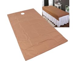Waterdicht Spa Massage Laken van Polyester met Gezichtsgat - Oliebestendig - Matras Zachte Katoenen Beauty Salon Tafel Cover