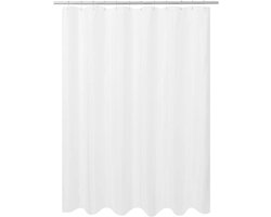 Waterdicht stoffen douchegordijn 182 x 182 cm - Ademend en machinewasbaar