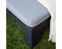 Waterdicht Vervangend Kussen Voor Allibert Keter Daytona Ligstoel – Grijs Buitenkussen Voor Tuin En Terras