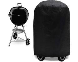 Waterdichte BBQ Hoes - 210D Oxford Stof - Windbestendig & UV-Bescherming - Voor Gas & Houtskool Barbecues - 70x75 cm - Zwart - 1 stuks