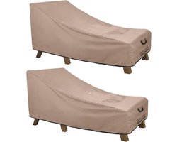 Waterdichte Beschermhoes voor Loungestoel en Terrasmeubels - Rotan Lounge Cover