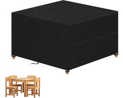 Waterdichte Bescherming voor Tuinmeubilair, Winddichte en UV-Bestendige Cover voor Tafel en Stoelen, 100 x 100 x 80 cm, 420D Oxford Stof