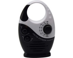 Waterdichte douche-radio met instelbaar volume AM-FM-luidspreker badkamer draadloze radio met handgreep