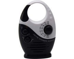 Waterdichte douche-radio met instelbaar volume AM-FM-luidspreker badkamer draadloze radio met handgreep