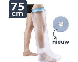Waterdichte Douchehoes Been – Gipshoes Been Heel – 75 cm – Bovenbeen & Onderbeen– Medisch silicone & Latexvrij | Het Herstel Loket®