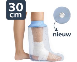 Waterdichte Douchehoes Voet – Gipshoes Voet – 30 cm – Onderbeen & Enkel – Medisch silicone & Latexvrij | Het Herstel Loket®