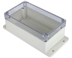 Waterdichte Elektrische Doos voor DIY Projecten, Instrumentenkast en Voedingssystemen (158 x 90 x 64 mm, Transparant)