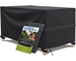 Waterdichte en winddichte afdekking voor tuinmeubelen - 420D Oxford-weefsel, zwaar belast, voor buitenbank, tuintafels en stoelen