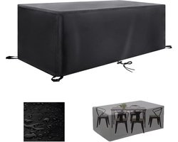 Waterdichte en Winddichte Hoekbank Tuinhoes Rechthoekig - 215x215x85 cm - UV-bestendig & Scheurbestendig Tafelkleed