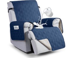 Waterdichte Fauteuil Hoes met Antislip en Opbergzak - Bescherm uw Meubels Tegen Huisdieren