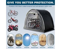 Waterdichte Fietshoes XL - Duurzame Bescherming voor 2 tot 5 Fietsen, Motorfiets & Tuinaccessoires