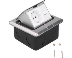 Waterdichte grondcontactdoos met transparante waterdichte plaat - AC 250V, tuinaccessoires, buitengebruik, weerbestendig