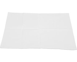 Waterdichte Kussenbeschermer - Kussenhoes Bedwantsen - Hygiënisch Slapen - Ademend Zacht Materiaal - 25 x 1 cm - Wit