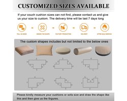 Waterdichte Kussenhoes Tuinbank en Rotan Meubels | UV-bestendig en Maatwerk