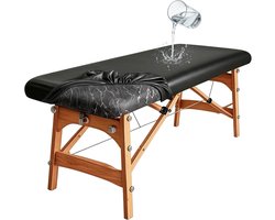 Waterdichte Massage Tafel Cover 195 x 90 x 18 cm | Oil Resistant PU Bescherming voor Schoonheidssalons, Massage en Tattoo Behandelingen - Wasbare Tafelbescherming
