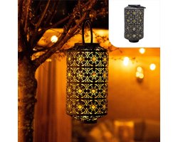 Waterdichte Oosterse Zonne-energie Lantaarn Buiten - Duurzame Verlichting Tuindecoratie