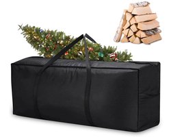 Waterdichte opberghoes - 210 D Oxford-stof - Handtas met handvat - Waterdicht, stofdicht, UV-bestendig, tuinmeubelen, kussens, lakens en kussens voor buiten - 122 x 39 x 55 cm