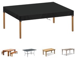 Waterdichte Outdoor Tafelblad Covers – Beschermhoes voor Tuinmeubelen, UV-bestendig, 420D Oxford Stof, 170 x 100 x 15 cm