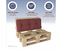 Waterdichte Pallet Kussens voor Tuinmeubelen in Diverse Maten en Kleuren