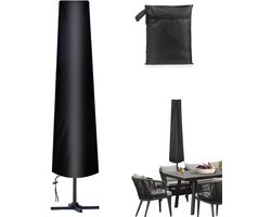 Waterdichte Parasolhoes - 190×50×30Cm - Staande Parasol - Weerbestendig Robuust - met Rits, Trekkoord En Opberghoes - voor Diameter 2 m, 4 m, Grote Terrastafelparasolhoes