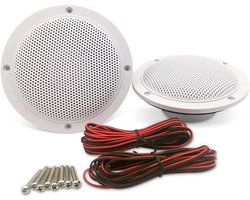 Waterdichte plafondluidsprekers 160 watt voor keuken en badkamer