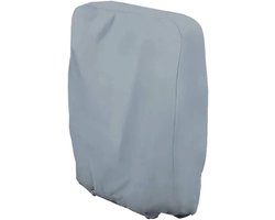 Waterdichte Stoelhoes - Tuinstoelhoes - Beschermhoes Tuinmeubelen - Waterdichte Stoelhoes - Hoes Voor Klapstoelen - Hoes Tuinmeubelen - Tuinstoel Hoes - 71x20/34x110cm - Voor Buiten In De Tuin, Balkon Of Terras - Grijs - 210D Oxford-doek - Waterdich