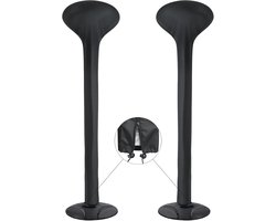 Waterdichte Terrasverwarmer Hoes 2 pack - Beschermhoes voor Buitenkachels met Rits en Verstelbare Trekkoord
