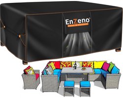 Waterdichte Tuinmeubelafdekking met Ventilatieopeningen - 250x250x90cm