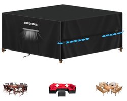 Waterdichte Tuinmeubelhoes voor Tafel en Meubilair - UV Bestendig en Winddicht (250x250x90cm)