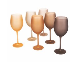 Waterglazen Set van 6 - 550 ml - IJseffect