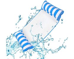 Waterhangmat - Luchtbed Zwembad - Luchtmatras opblaasbaar - Roze - Zwembad/Strand - Waterspeelgoed - Vakantie