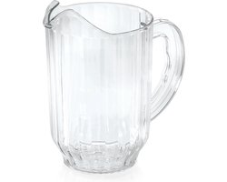 Waterkan, Kannen, Glazen kannen met polycarbonaat ijsrand, 1,8L