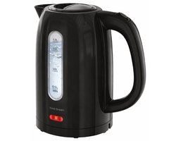 Waterkoker - 1,7L - 2200W - Met Uitneembaar Kalkfilter - Zwart - Vivid Green