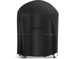 Waterkoker BBQ Cover 600D Heavy Duty Oxford Stof - Ronde Barbecue Hoes Waterkoker - Waterdicht & Scheurbestendig - Voor Weber Houtskool Grills - 74 x 79 cm Greeg egg hoes