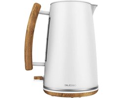 Waterkoker ThermoSense 400 Wit - Hout Design - 3000 W - 17 Liter - Roestvrij Staal - BPA Vrij