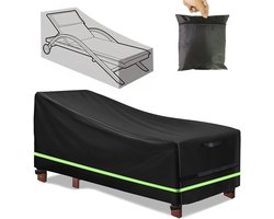 Waterproof Tarpaulin - Garden Lounger Cover - 420D Oxford Protective Cover voor Sun Lounger of Deck Chair