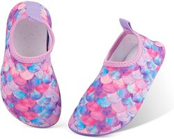 Waterschoenen Kinderen - Maat 26-27 - Zwemschoentjes - Strandschoentjes - Antislip Schoentjes - Aquaschoenen - anti-slip schoentjes voor Veiligheid & Comfort - Meisjes
