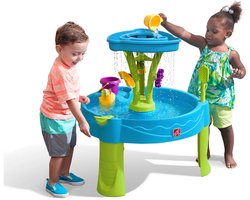 Waterspeeltafel Summer Showers Splash Tower,Summer Showers Splash Watertafel - Met 8 accessoires - Waterspeelgoed voor kind - Activiteitentafel met water voor de tuin / buiten