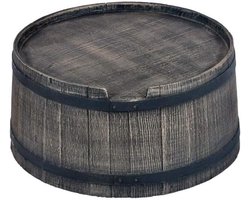 Waterton Hout Effect - Regenton Vat - Regenwater Opslag - Klassiek Design - 120 Liter - Bruin