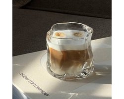 Wave drinkglazen - 190 ml - setvan 6 stuks - Diamond Wave – 6-delige Glazenset 190ml | Hittebestendig | Voor Warme & Koude Dranken