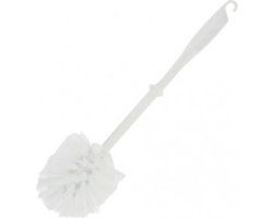 WC-borstel Toilet borstel met handgreep - Wc borstel - Toiletborstel - Wit 38 CM