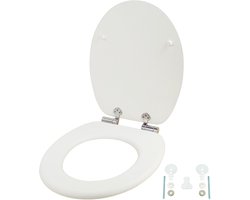 Wc bril softclose - 37,5 x 43,5 cm - tot 150 kg - wit