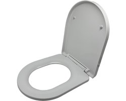 Wc bril softclose - duroplast - wit