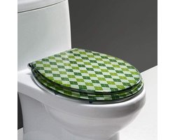 WC-bril - Toiletdeksel - Badkamer vernieuwen - Soft close mechanisme - Verstelbaar - Opaliserende steen