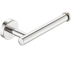 Wc-rolhouder chroom rond zonder klep